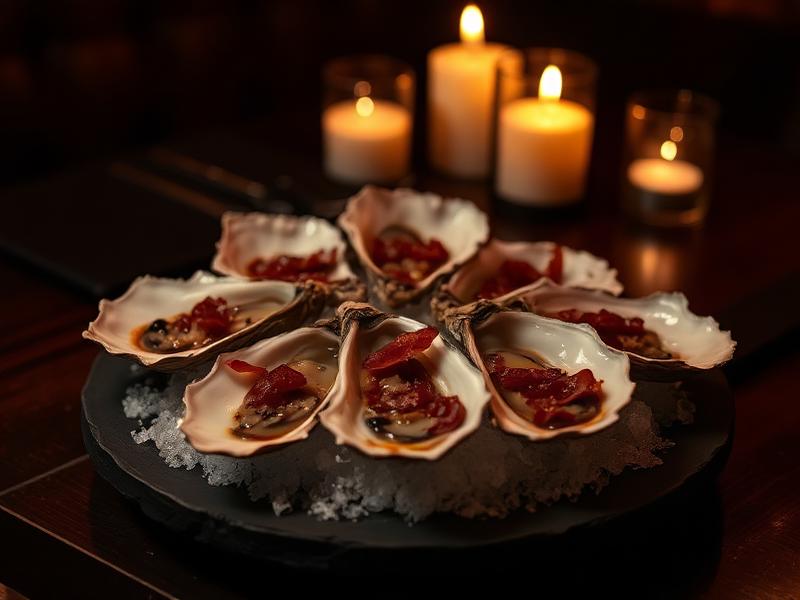 Oysters Kilpatrick (½ doz.)